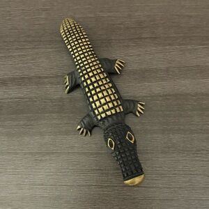 Vintage Taxco Cast Iron Alligator Bottle Opener